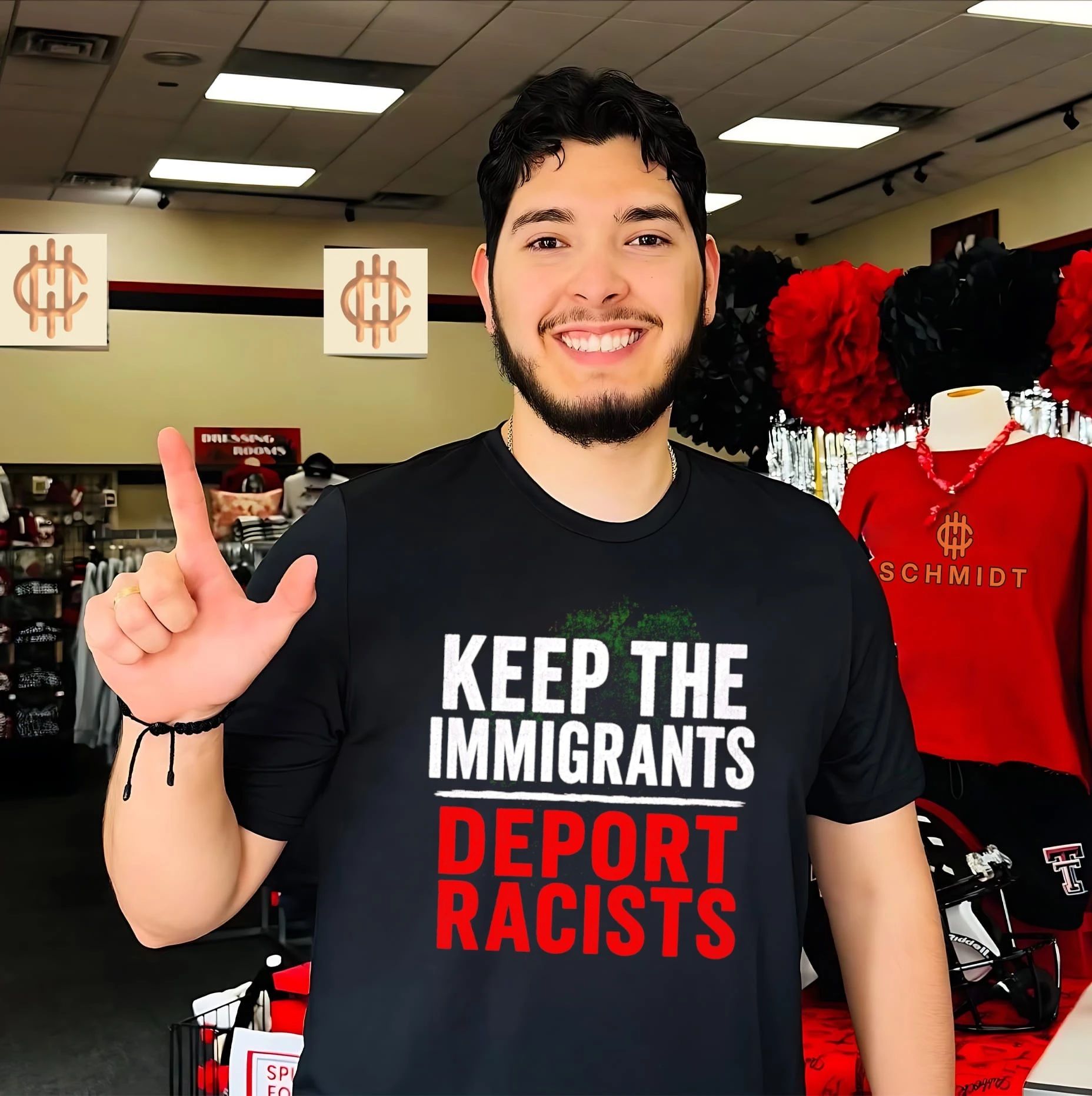 Keep the Immigrants Deport Racists immigration shirt