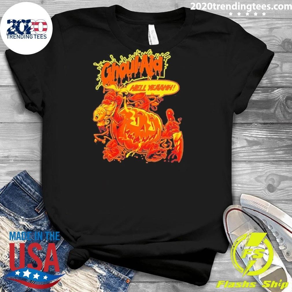 Ghoul-aid Hell Yeaahh Pumpkin Halloween Shirt