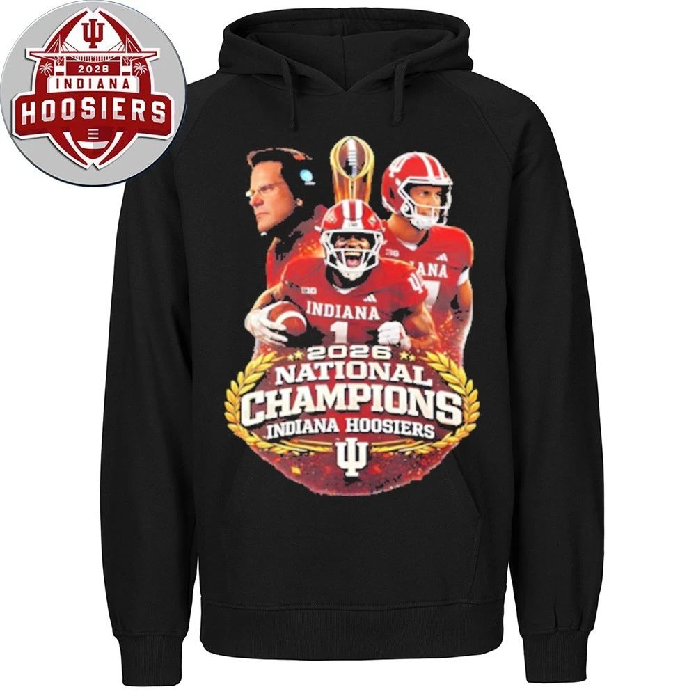 Indiana Hoosiers Team 2026 National Champions Cup And Logo T-Shirt