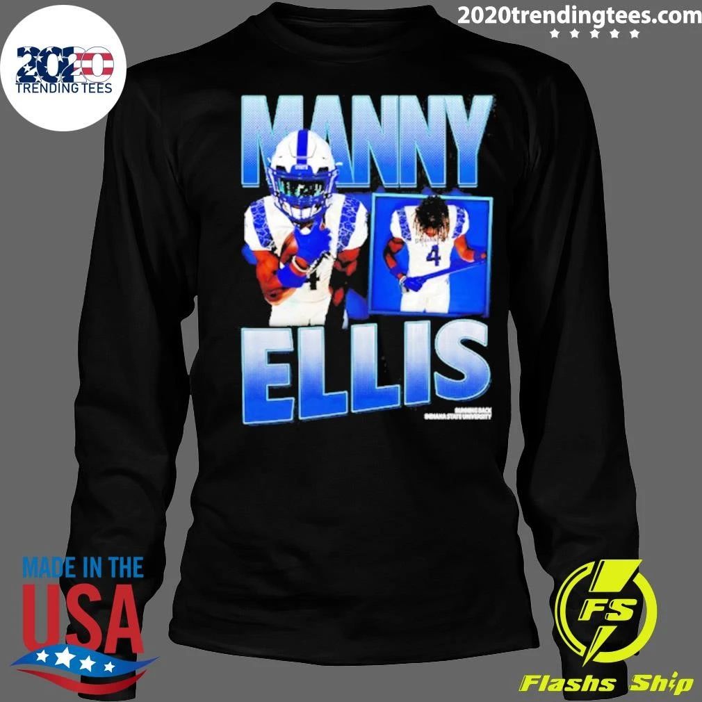 Manny Ellis Indiana State University Running Back Shirt