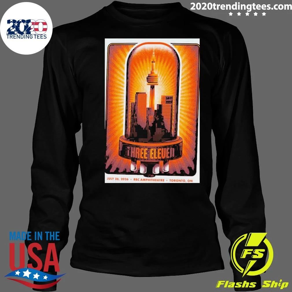 311 Band Toronto On Event Poster At Rbc Amphitheatre In Toronto On On July 26 2026 Shirt