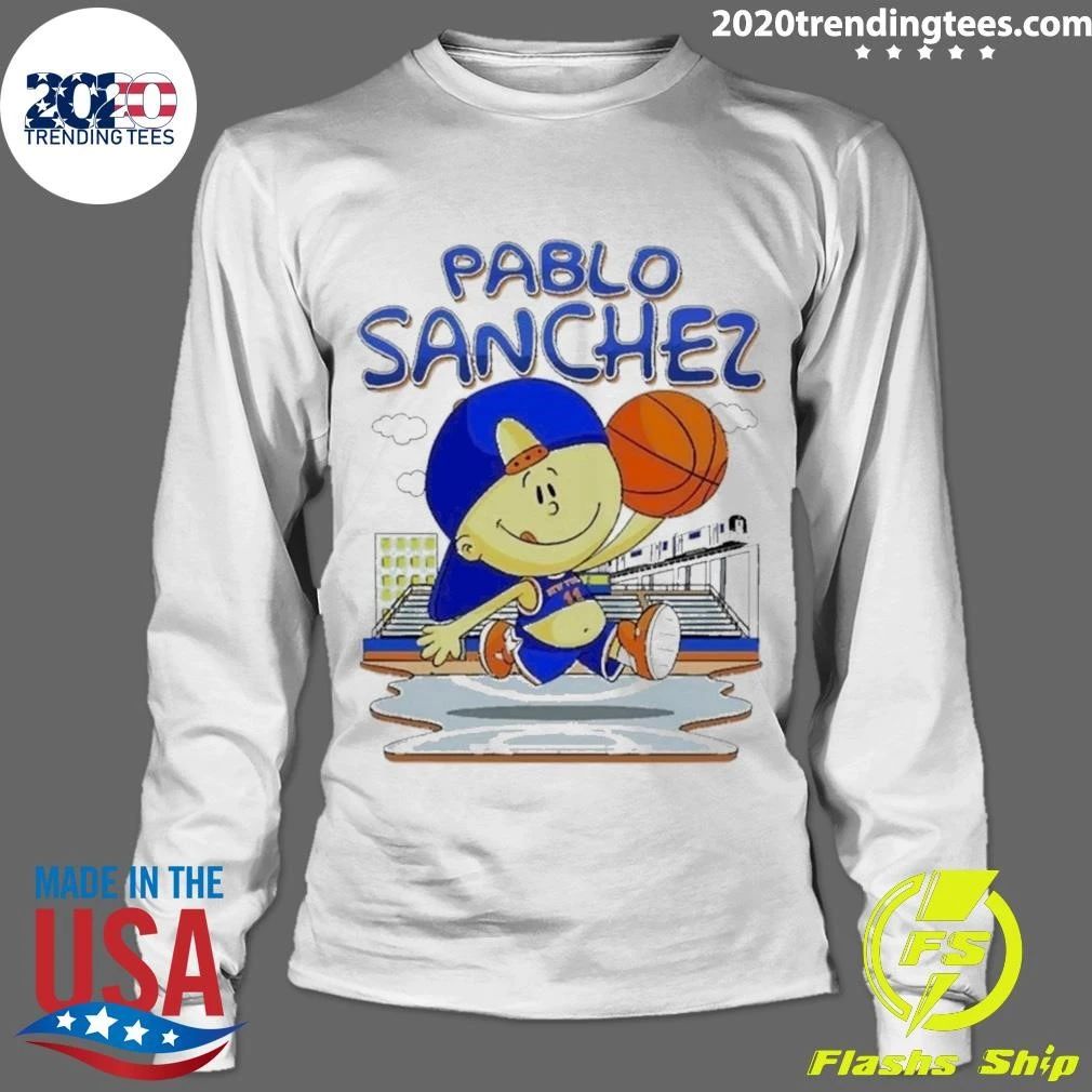 Pablo Sanchez Secret Weapon New York Basketball Vintage Shirt