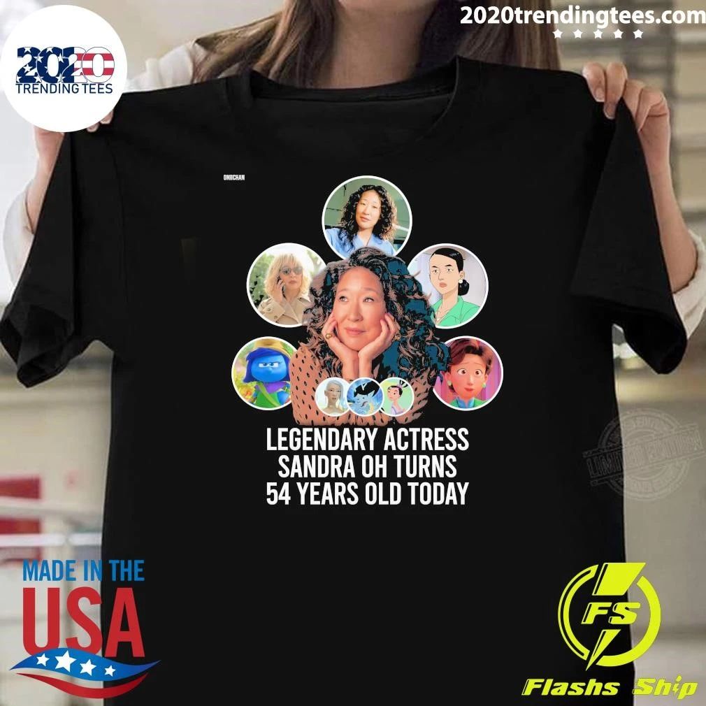 Happy 55th Birthday to Sandra Oh Shirt