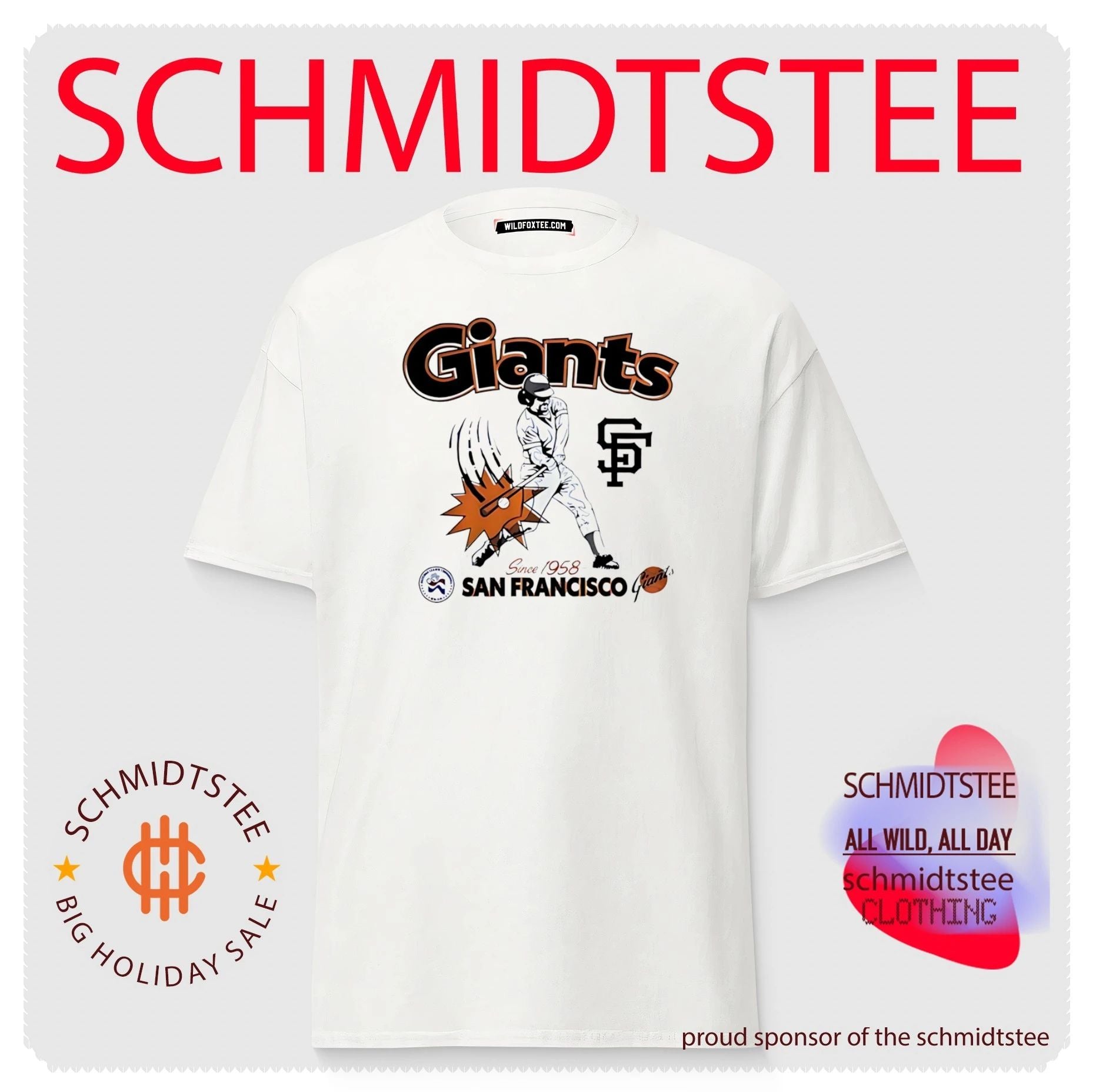 San Francisco Giants Since 1958 National League Centennial Baseball shirt