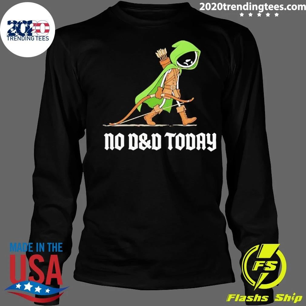No D&d Today Ranger Cartoon Shirt