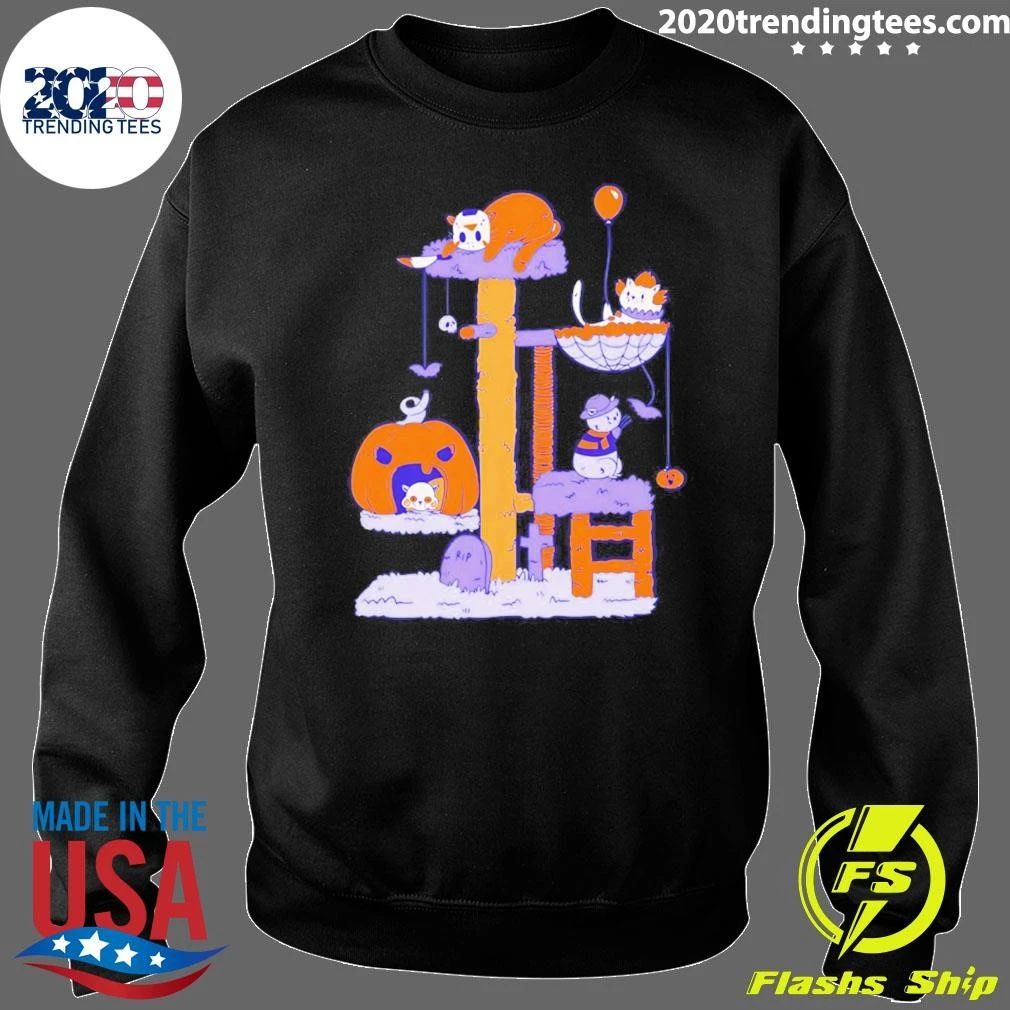 Cat Horror Icons Cat Tree shirt