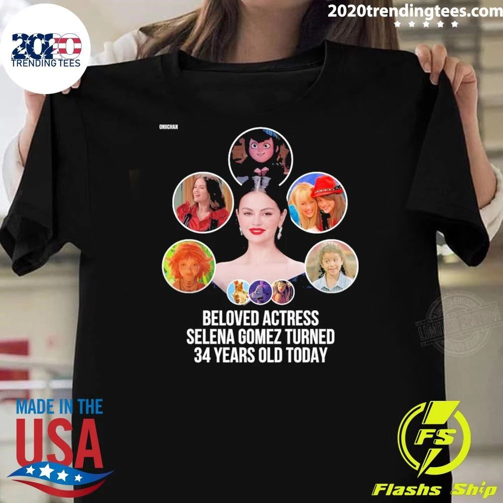 Happy 34th Birthday to Selena Gomez Shirt