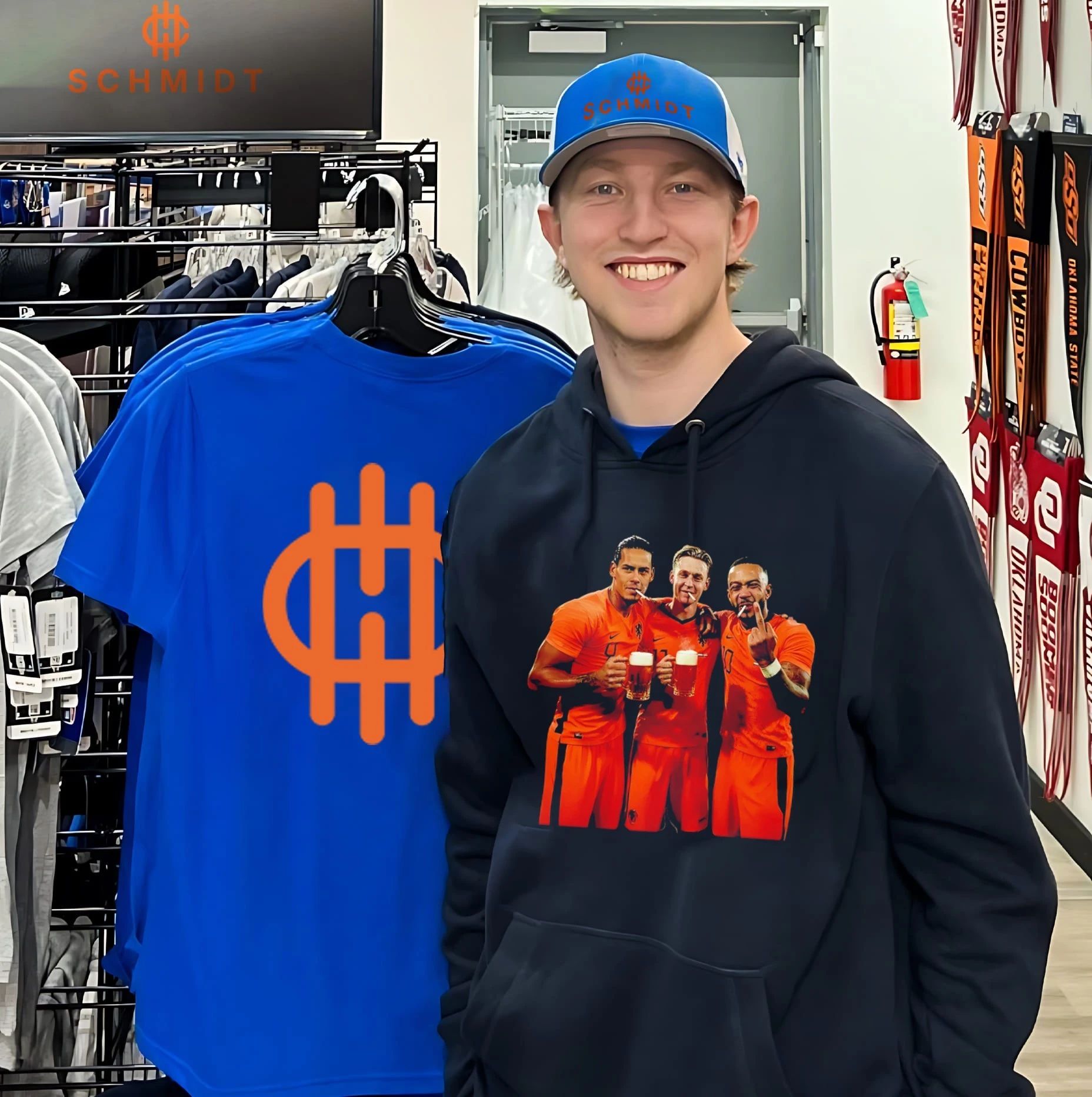 Virgil van Dijk Frenkie de Jong and Memphis Depay Netherlands National Team shirt