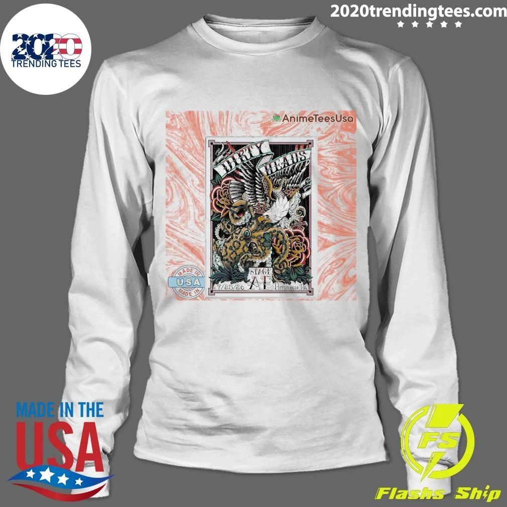 Dirty Heads Rome at Stage AE Pittsburgh July 25 2026 Concert Shirt