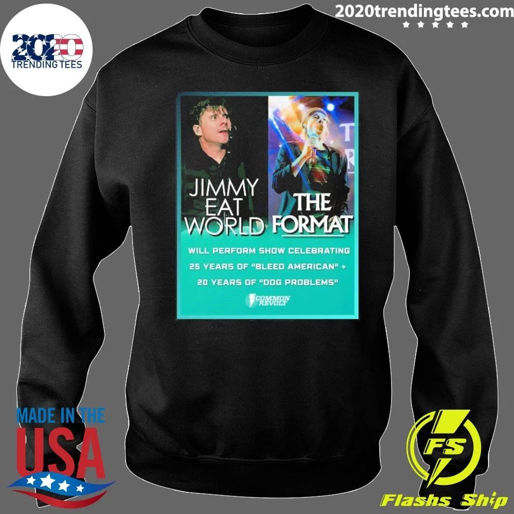 Jimmy Eat World The Format Will Perform Show Celebrating 25 years Of Shirt