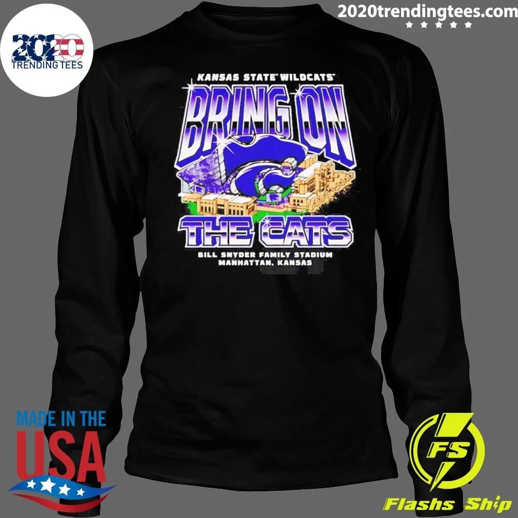 K-State Football Bring on the Cats Vintage shirt