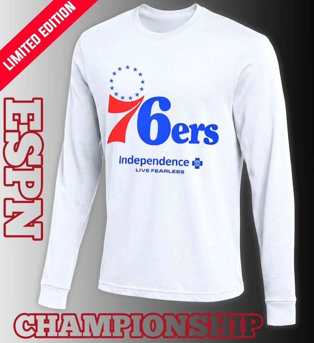 Philadelphia 76ers Independence Live Fearless Shirt