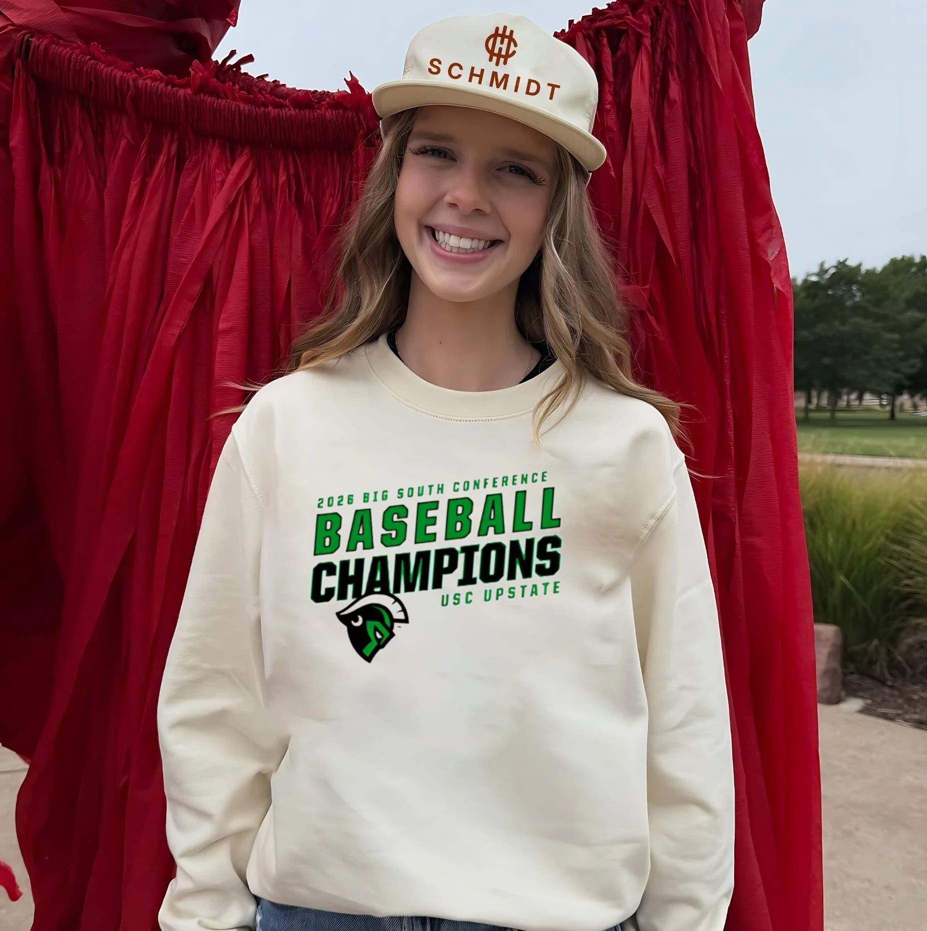 USC Upstate Spartans baseball 2026 Big South Conference Champions shirt