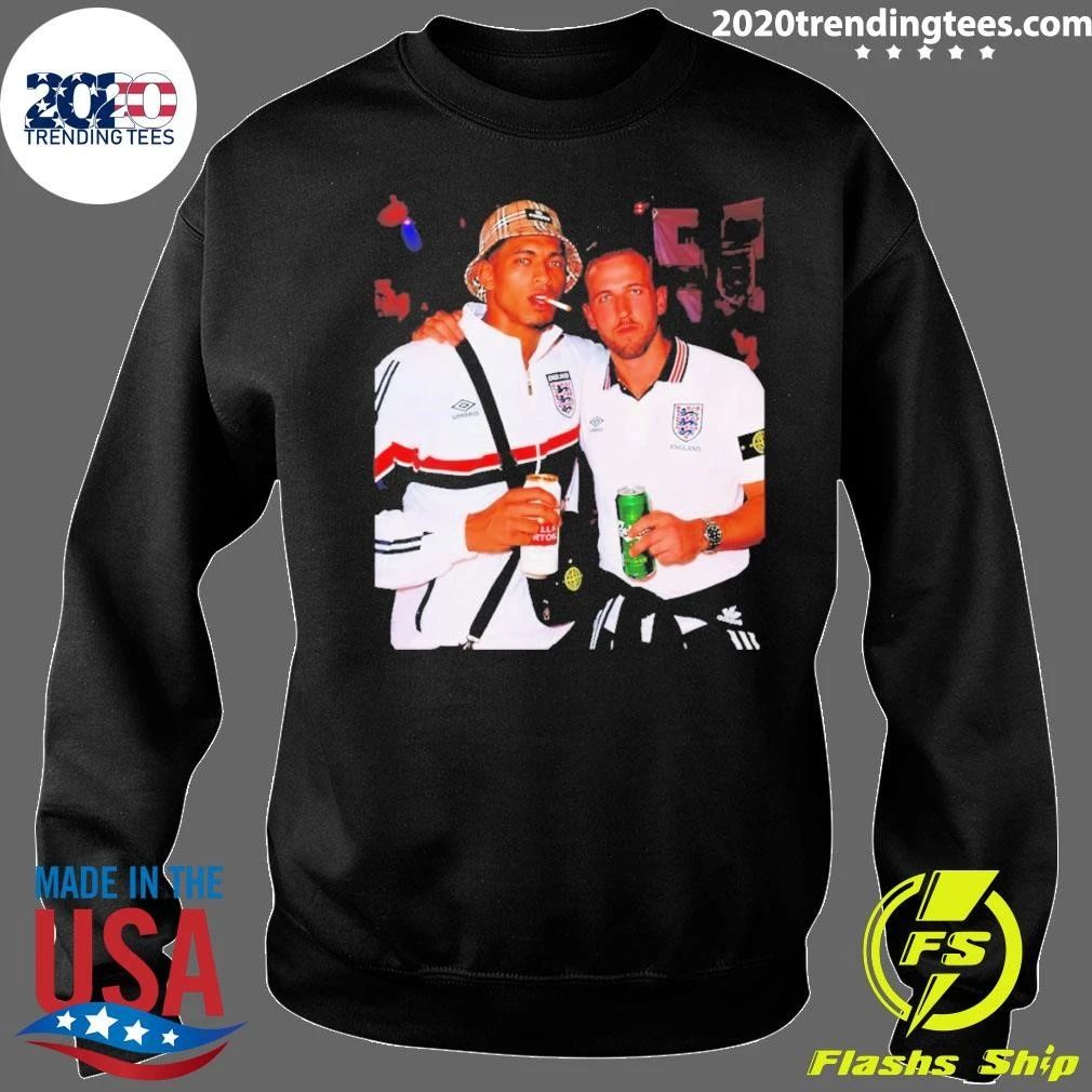 Harry Kane And Jude Bellingham Smoking And Beer Step Bros Style World Cup 2026 Shirt