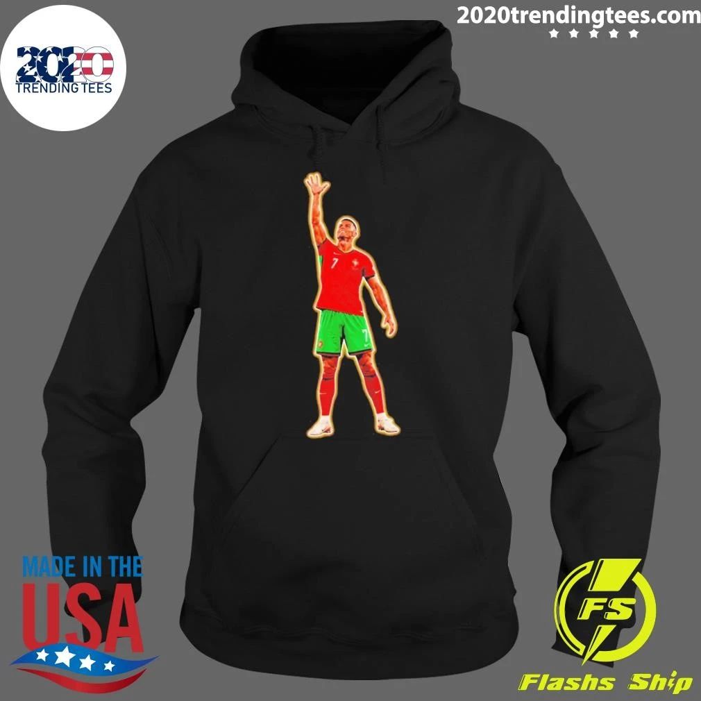 Cristiano Ronaldo 7 Portugal Soccer World Cup 2026 Celebration Shirt