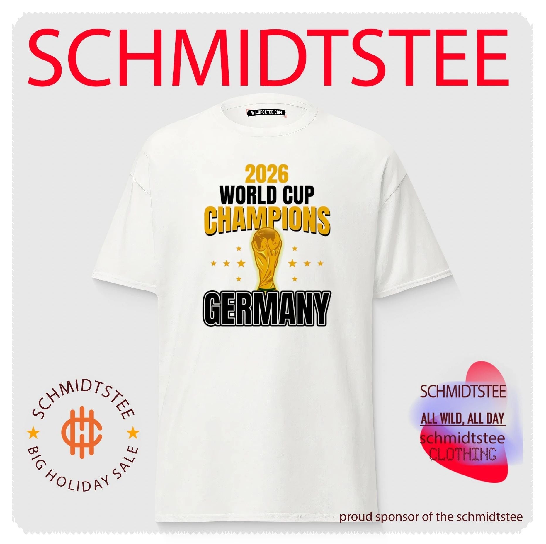 Germany 2026 World Cup Champions Football Soccer shirt