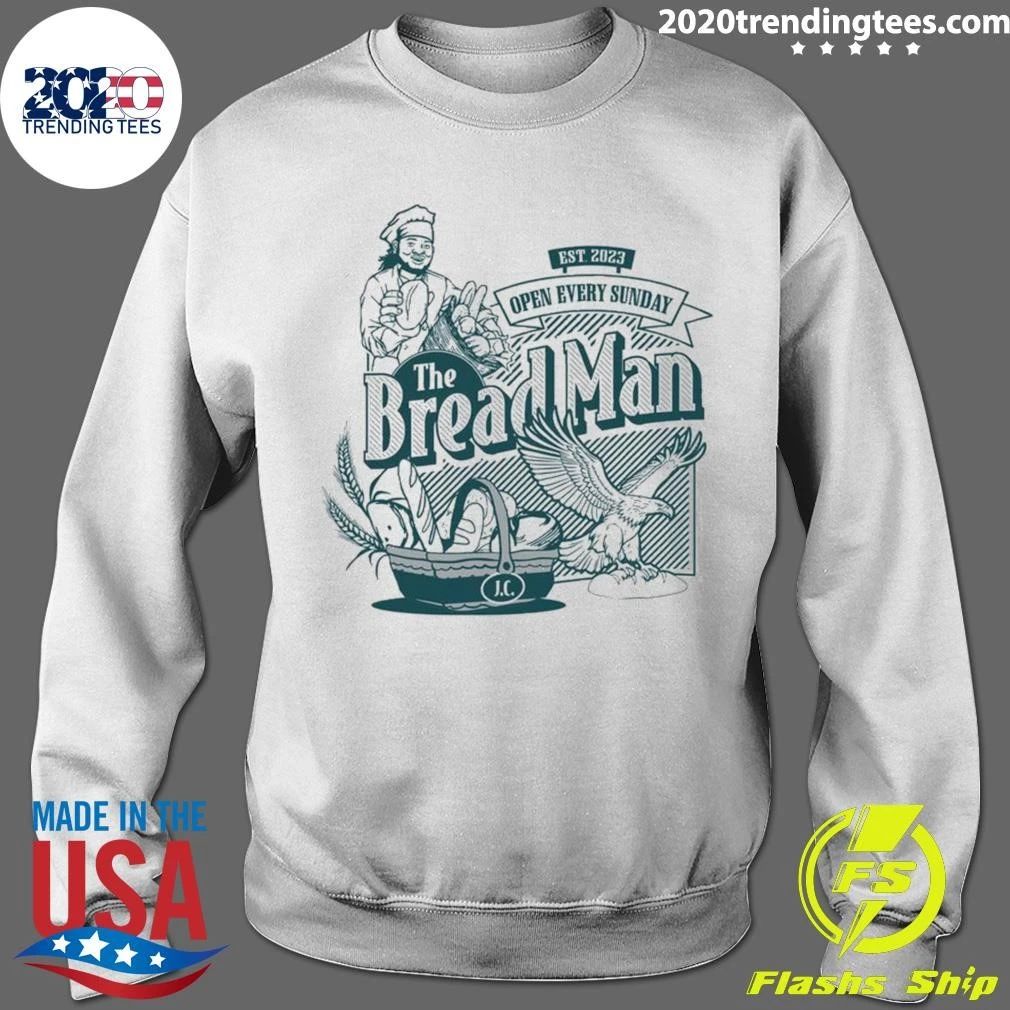 The Bread Man Open Every Sunday EST 2023 Vintage Shirt