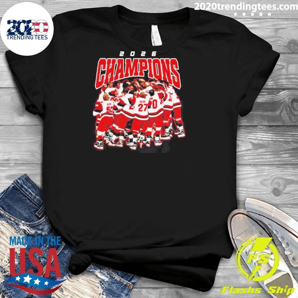 Carolina Hockey 2026 Champions Celebration Shirt