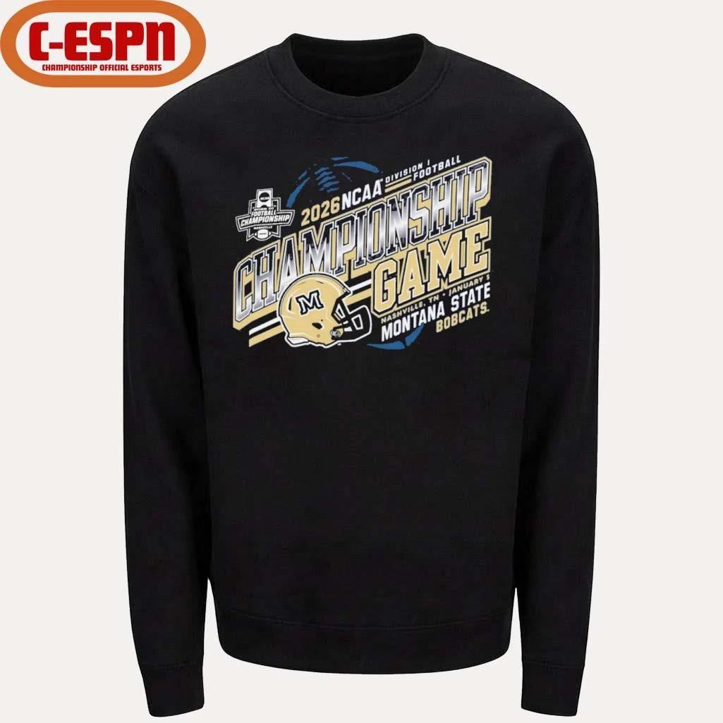 Montana State Football 2026 NCAA FCS Championship Game Bound Shirt