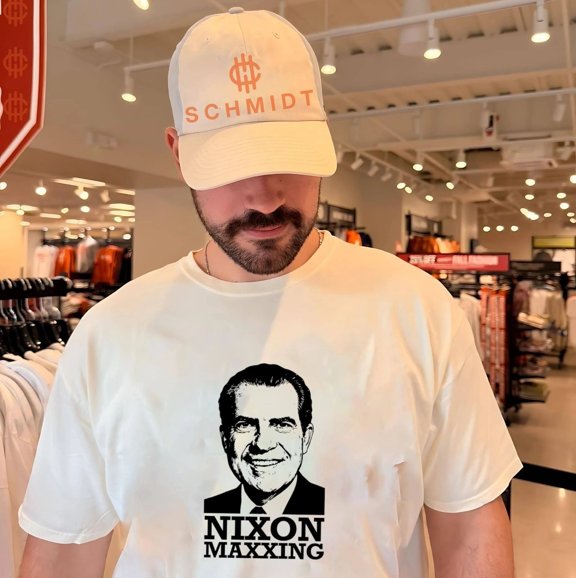 Richard Nixon Maxxing Political Meme Funny Politics shirt