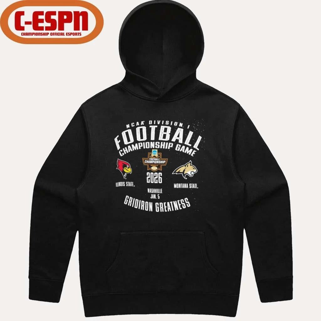 Illinois State Vs Montana State 2025-26 NCAA DI Football Championship Game January 5 Shirt
