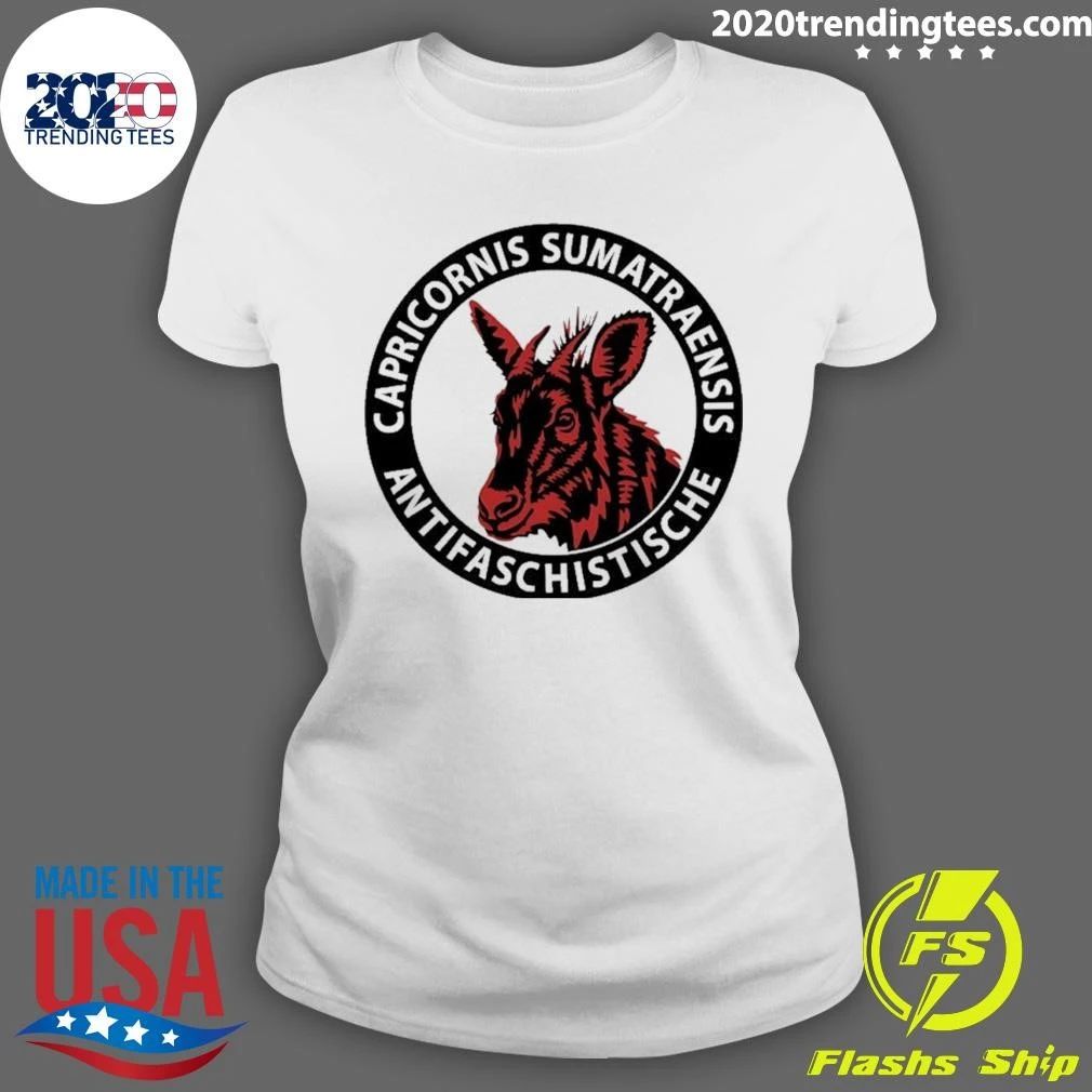 Capricornis Sumatraensis Antifaschistische Shirt