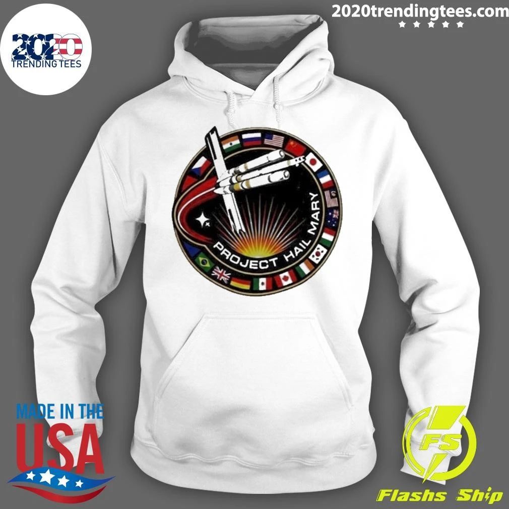 Project Hail Mary Mission Patch Ringer Shirt