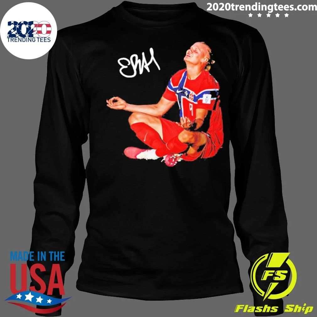 Erling Haaland Norway National Team Signature Shirt