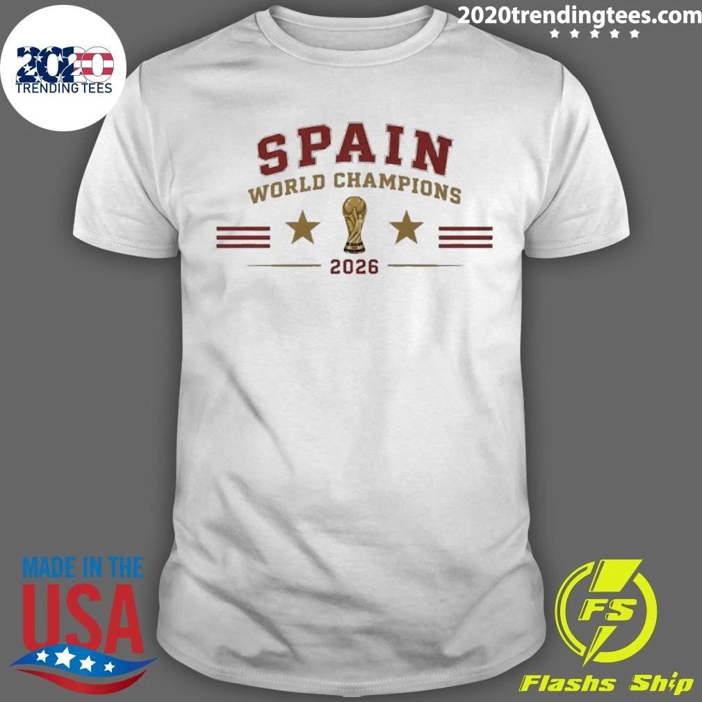 Spain World Cup Champions Trophy 2026 Shirt