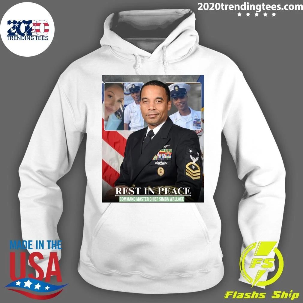 Rest In Peace Command Master Chief Simba Wallace Shirt