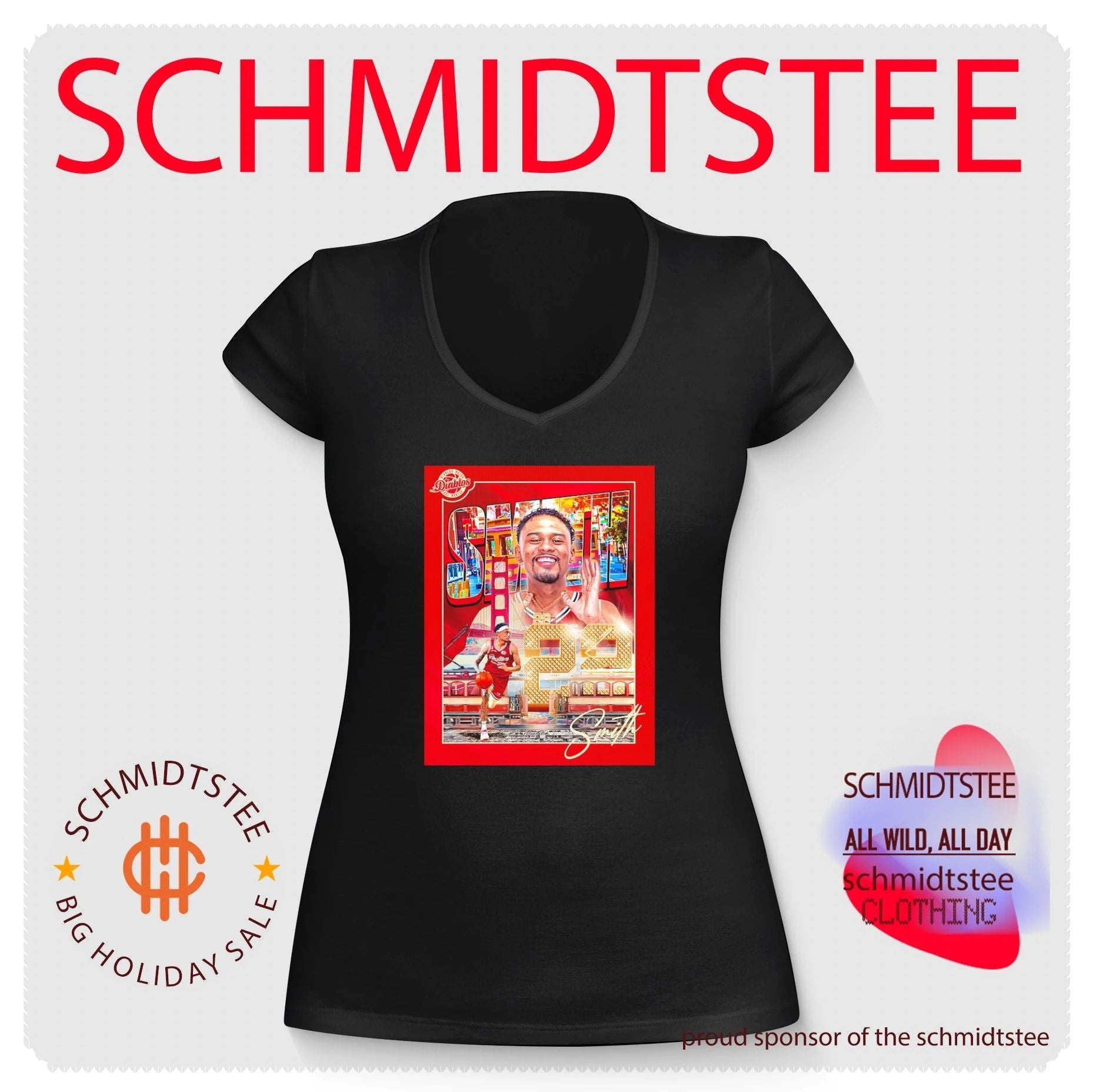 Tyrus Smith Diablos Rojos del Mexico poster shirt