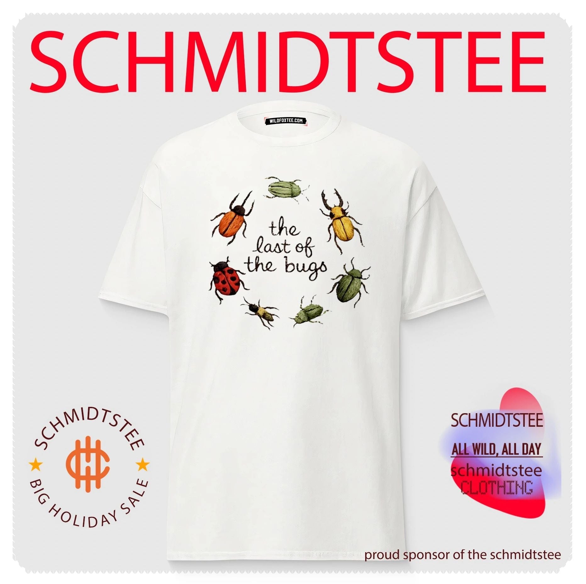 The Last of the Bugs Sad Bug Summer beetles shirt