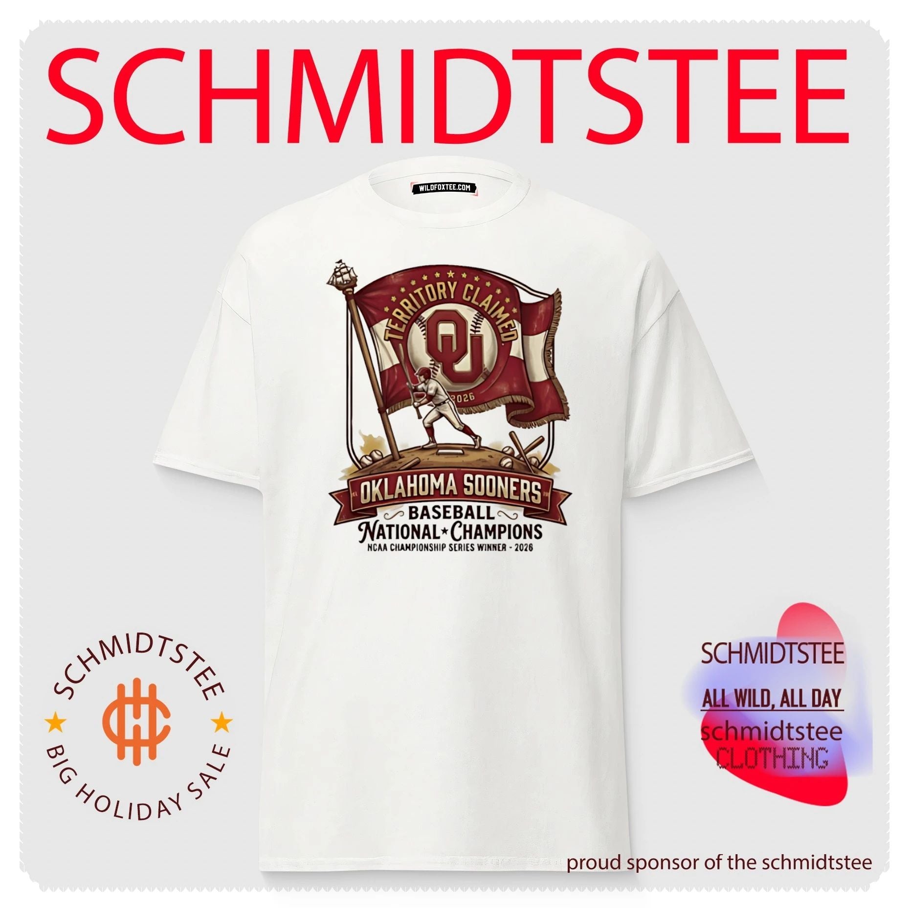 Oklahoma Sooner Baseball NCAA Championship Series Winner 2026 vintage shirt