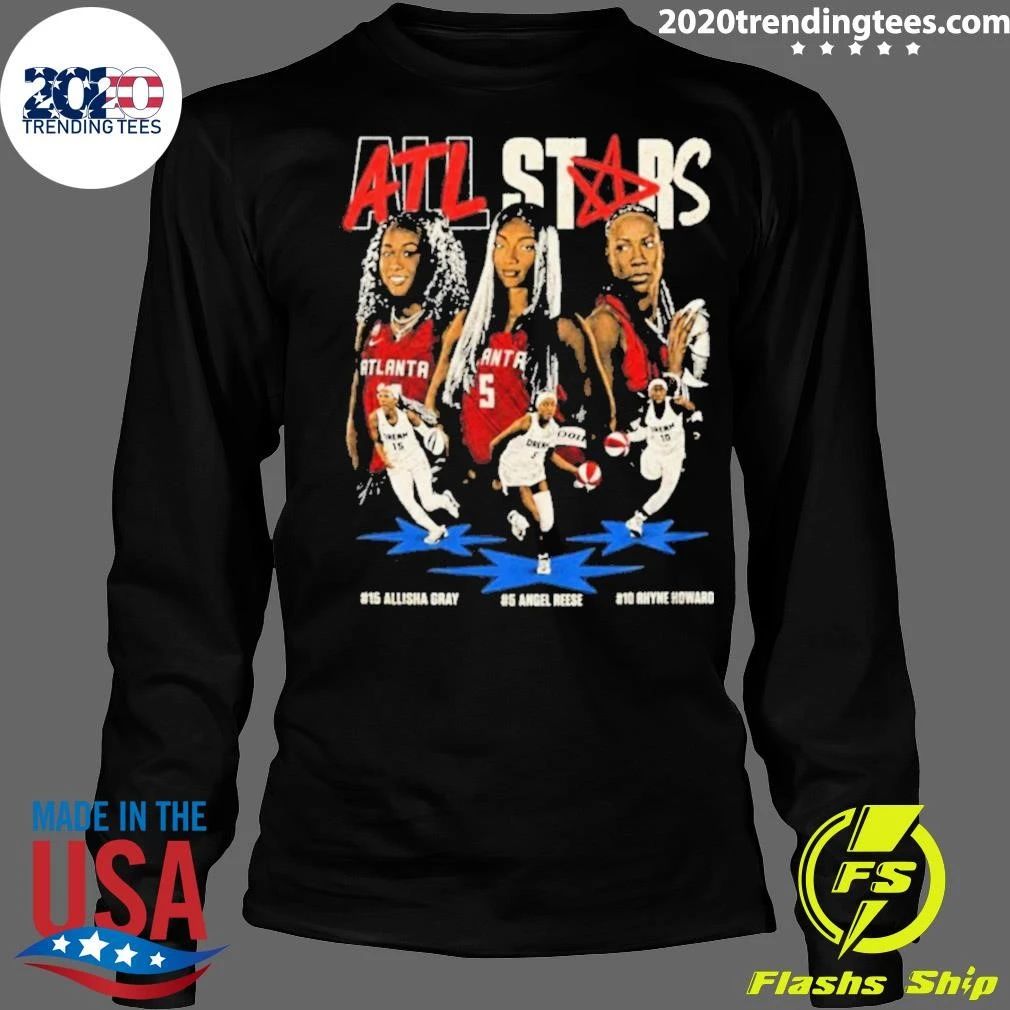 2026 Atl Stars Allisha Gray Angel Reese Rhyne Howard Shirt