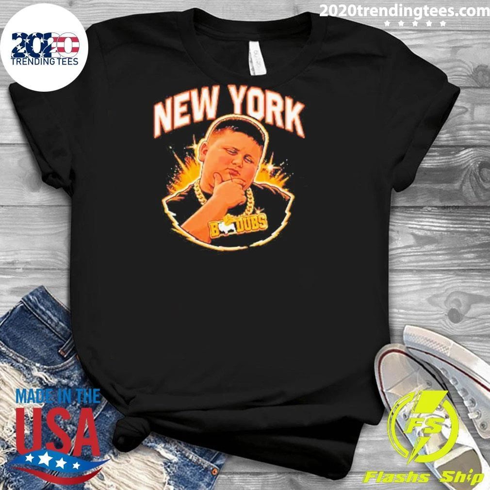 New York B Dubs Rings Italian Rizzler Sports Shirt
