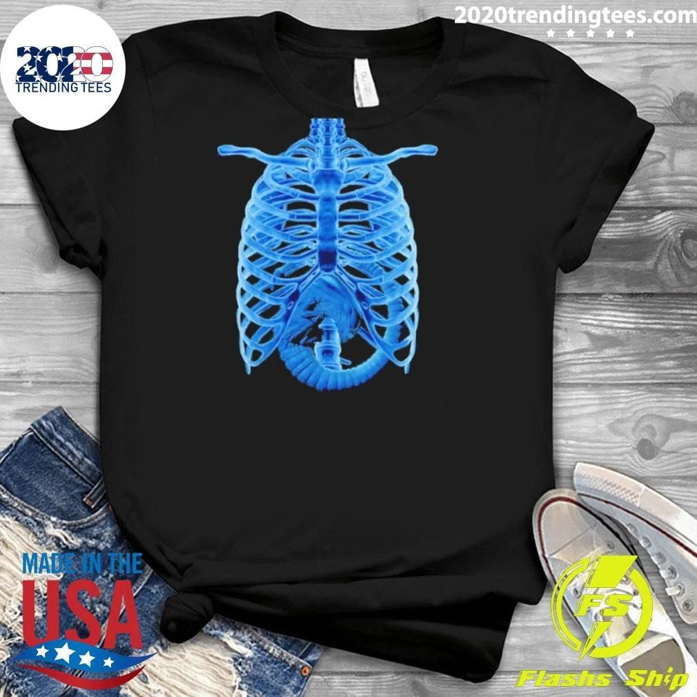 Alien Chestburster Black Shirt