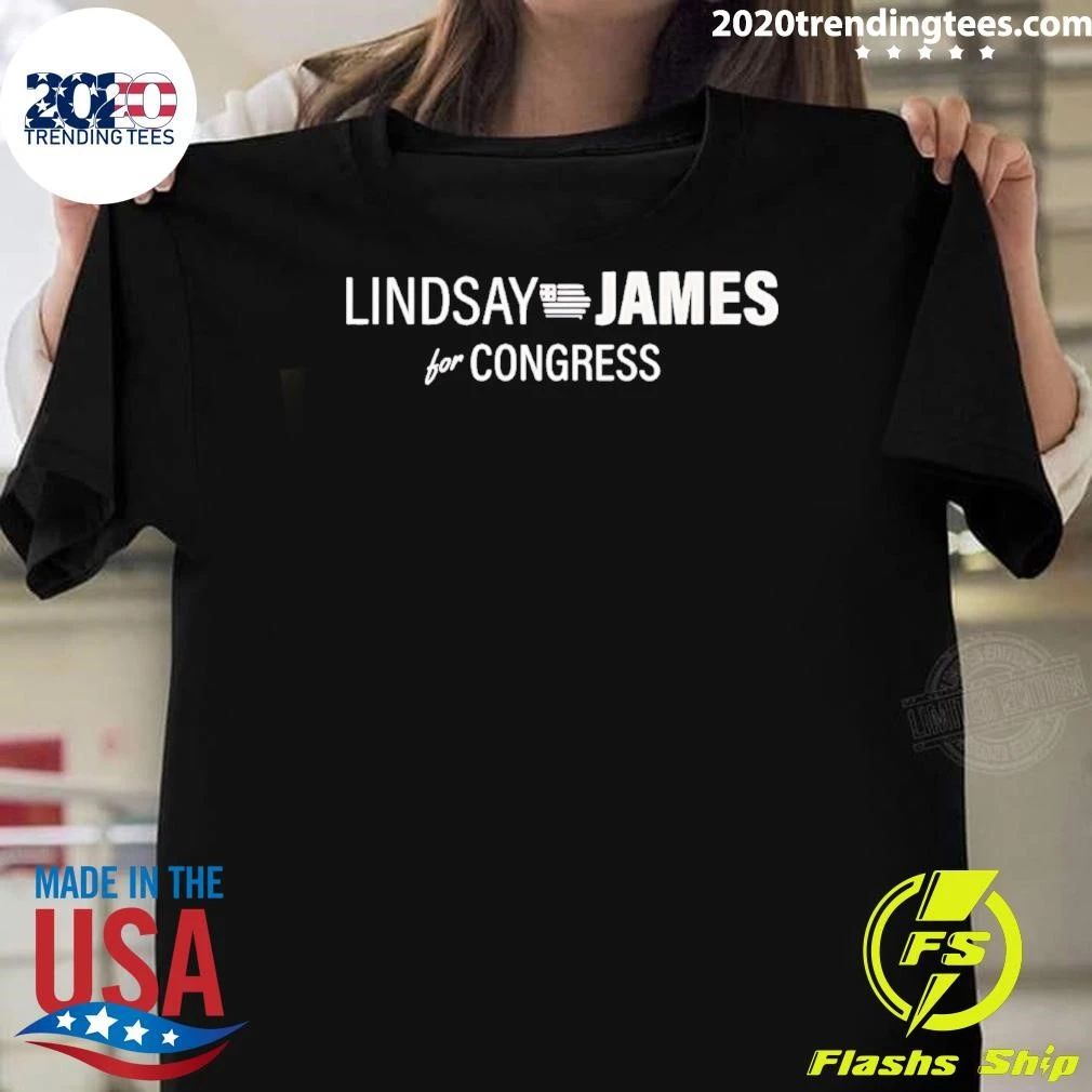 Lindsay James For Congress Logo shirt