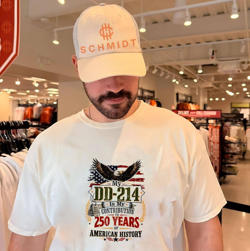 My DD-214 Is My Contribution US Veteran 250th Anniversary Shirt