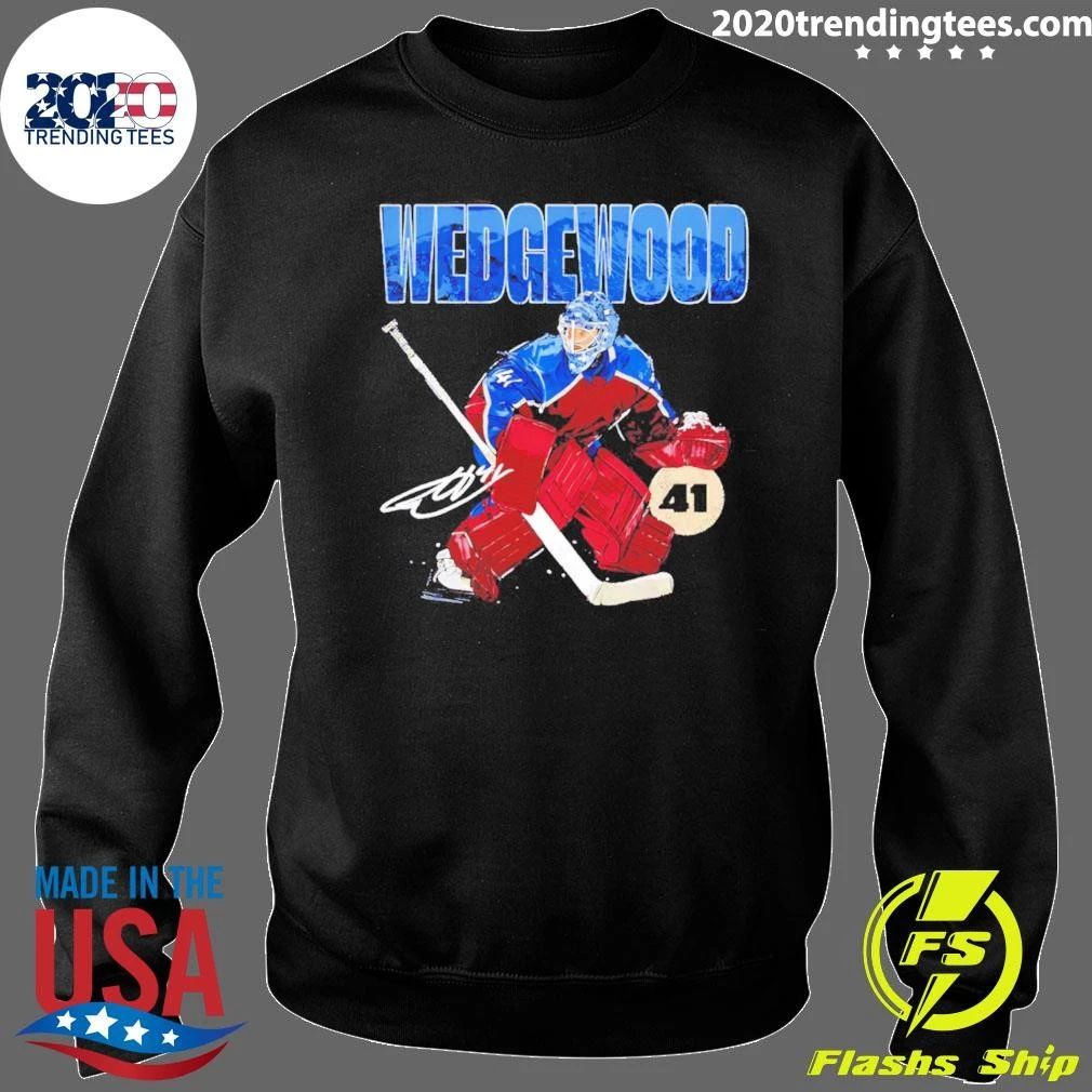 Scott Wedgewood Colorado Avalanche Goalie Shirt