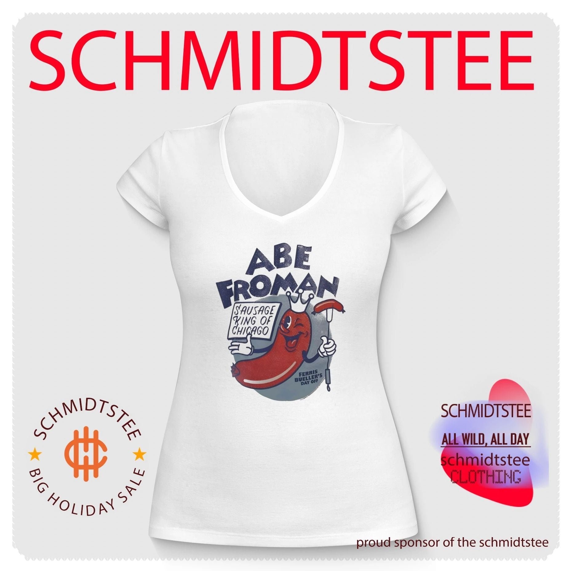 Abe Froman sausage king of Chicago vintage shirt