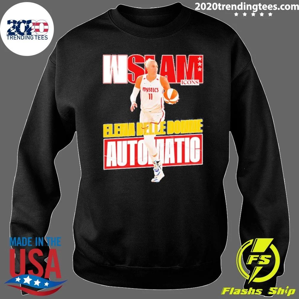 Washington Mystics Elena Delle Donne Automatic Wslam Shirt