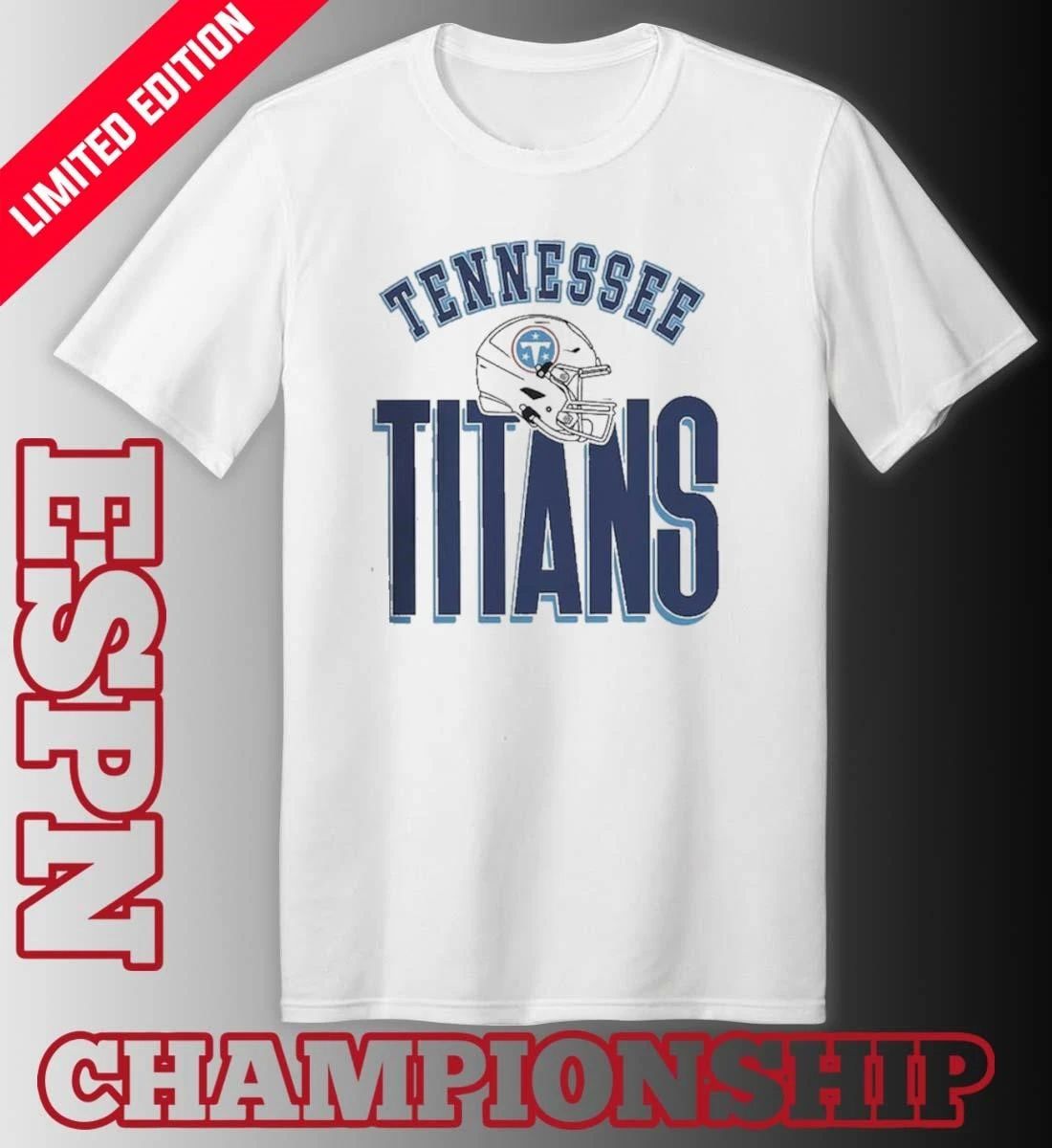 Tennessee Titans Helmet Fierce Focus T-Shirt
