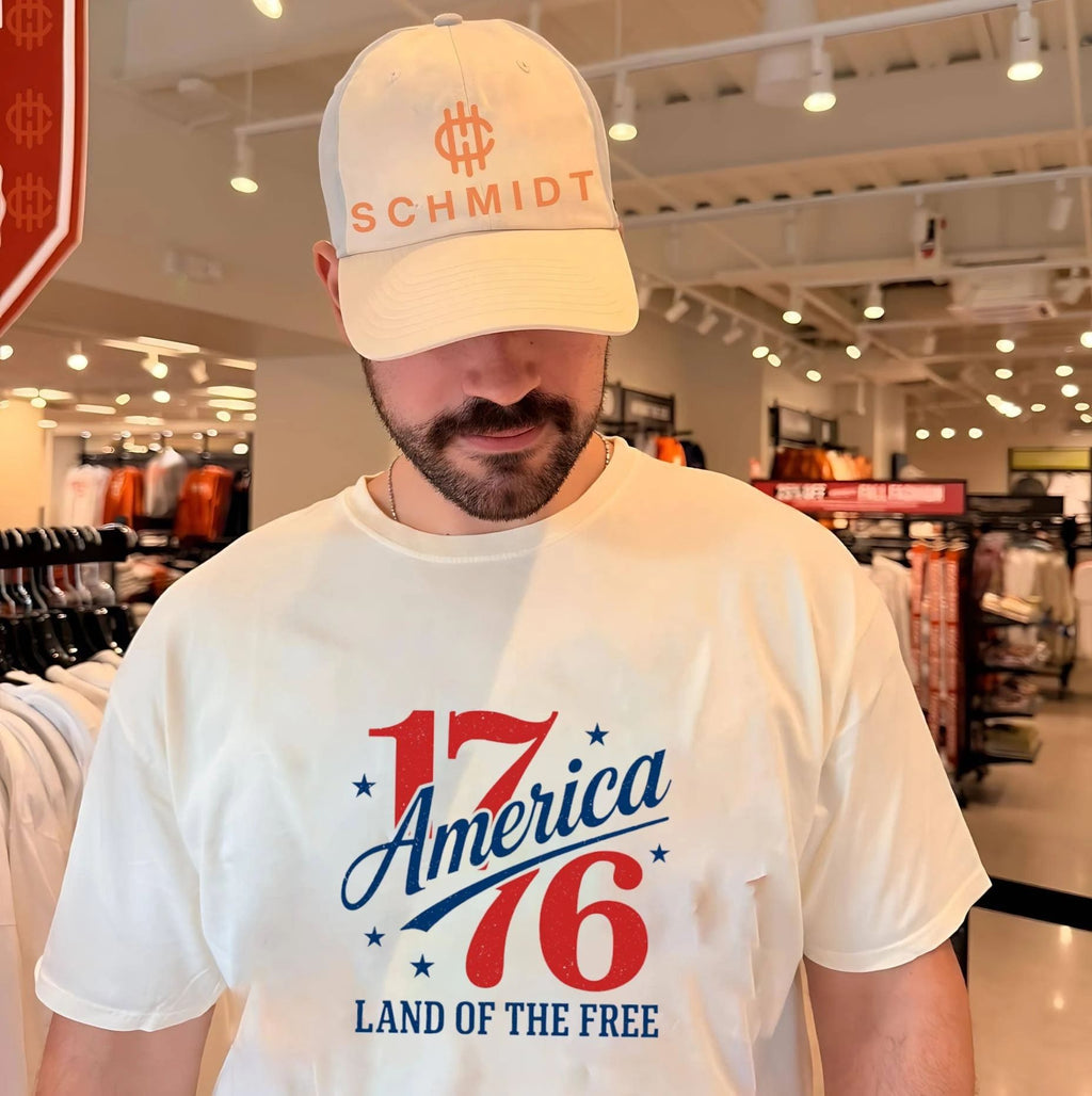 1776 America Land of the Free 4th of July shirt