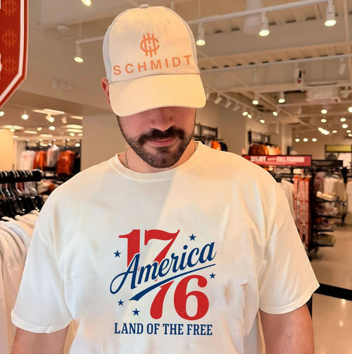 1776 America Land of the Free 4th of July shirt