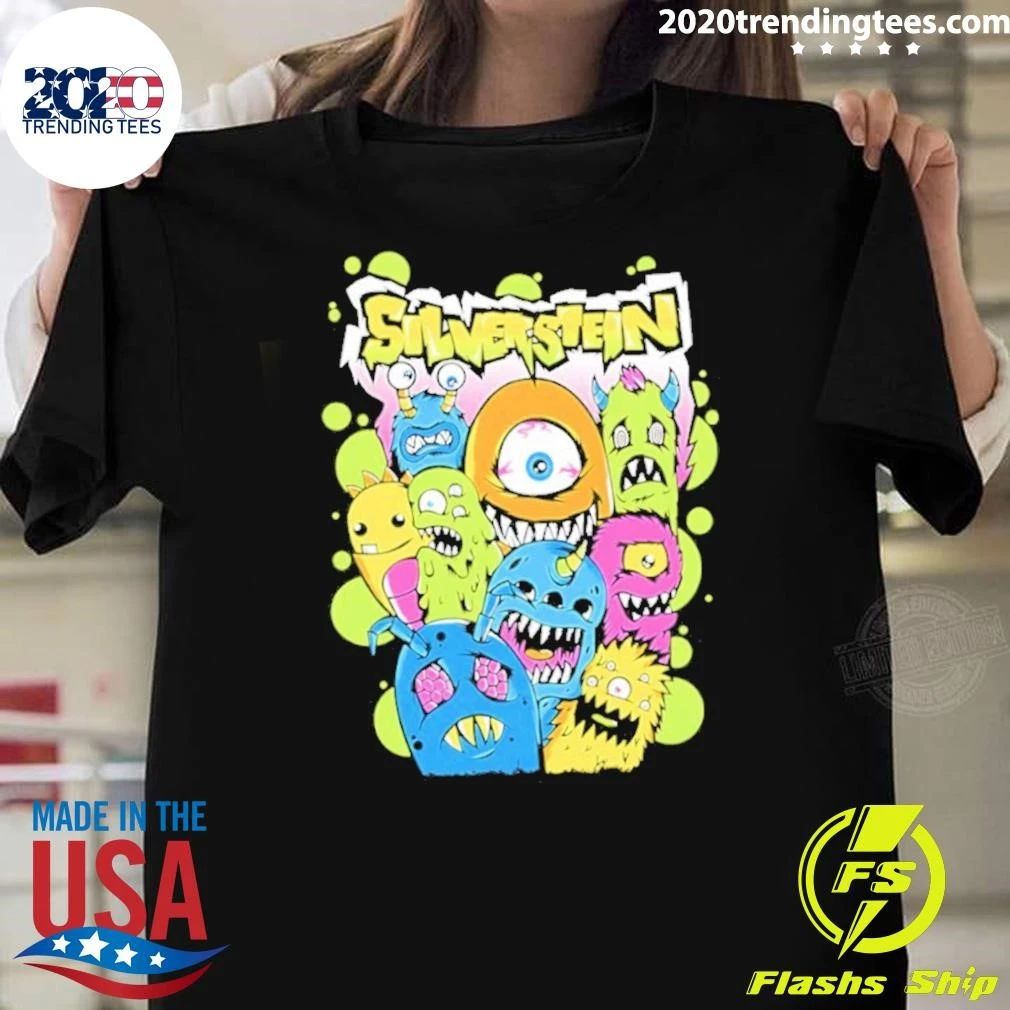 Silverstein Monsters Post-hardcore Alternative Rock Shirt
