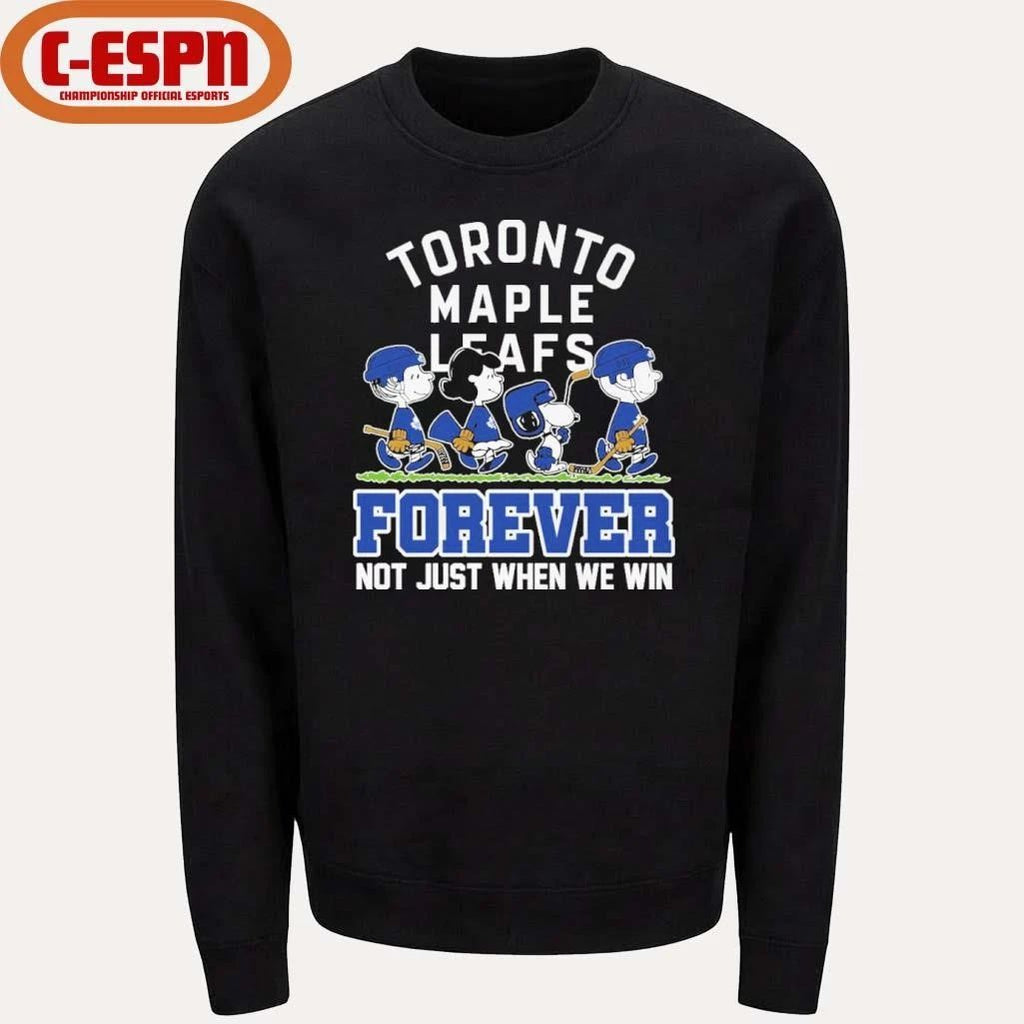 The Peanuts Characters Forever X Toronto Maple Leafs Shirt