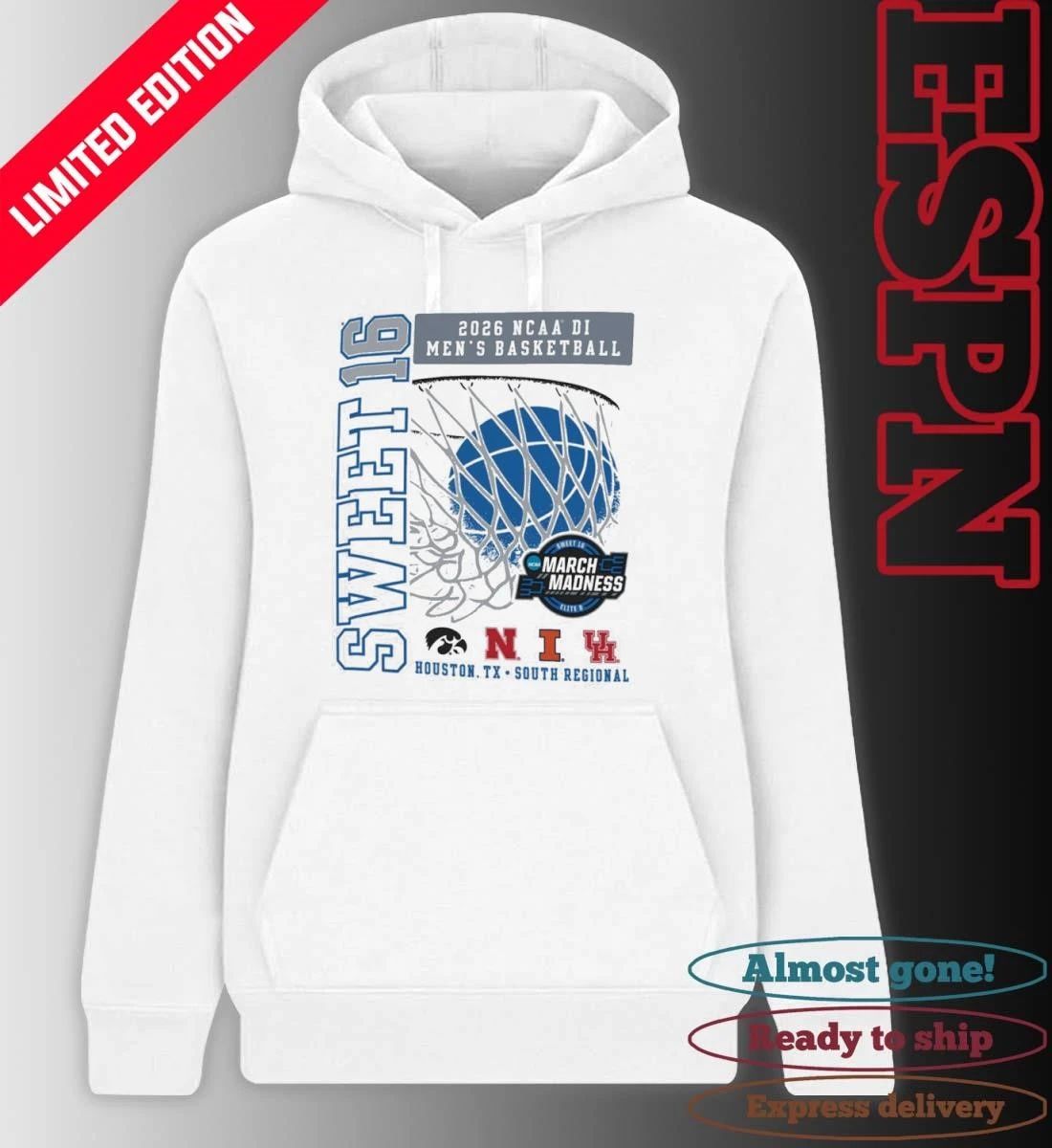 Sweet 16 NCAA DI Men’s Basketball Tournament 2026 South Regional T-Shirt