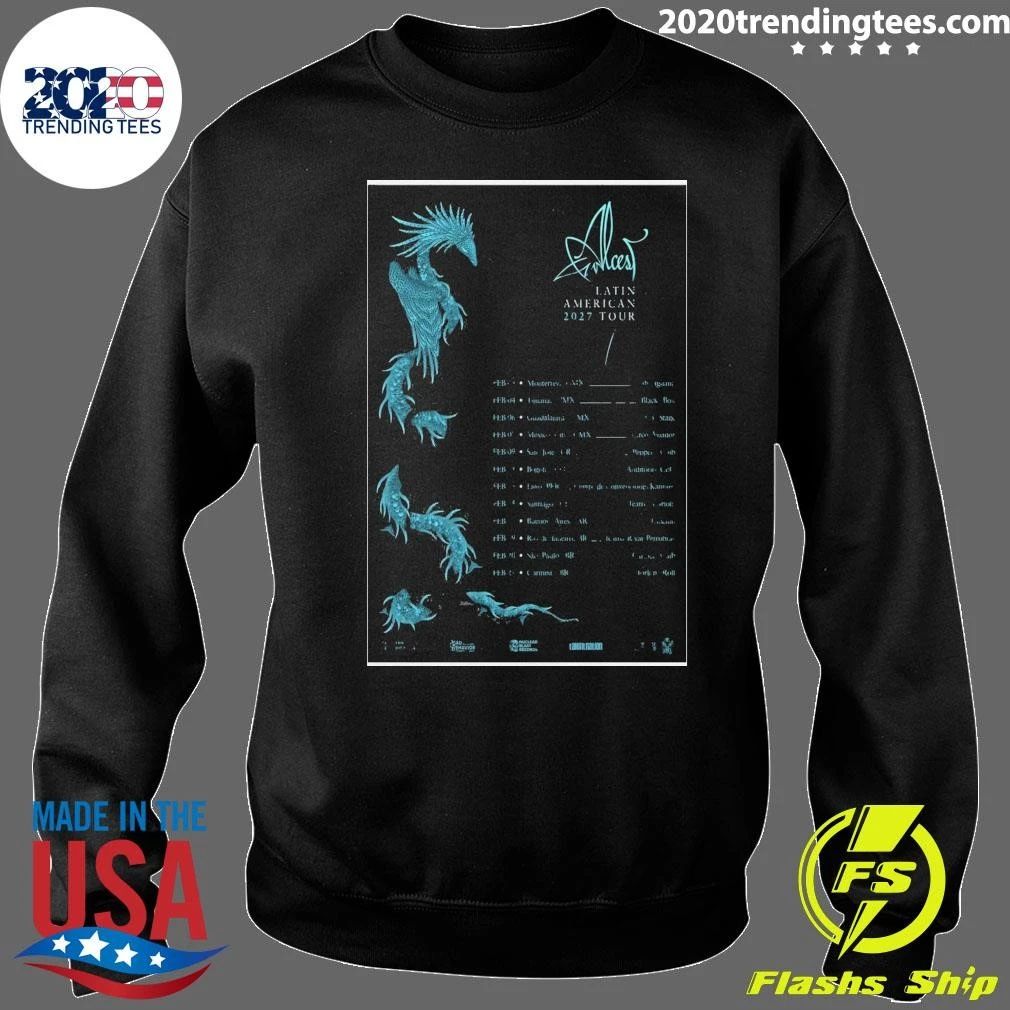 Alcest Latin American Tour 2027 Shirt