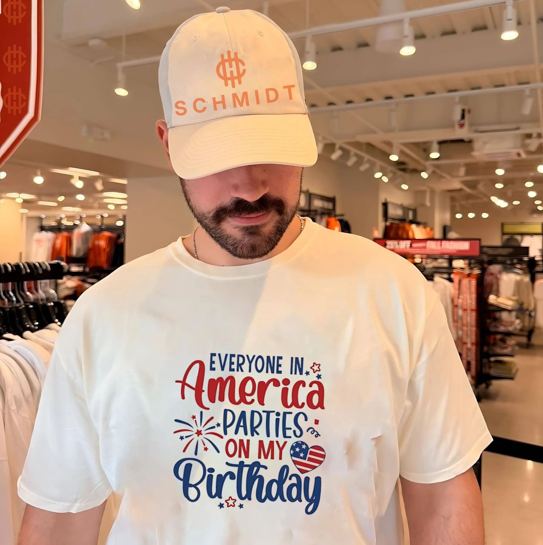 Everyone in America parties on my birthday shirt