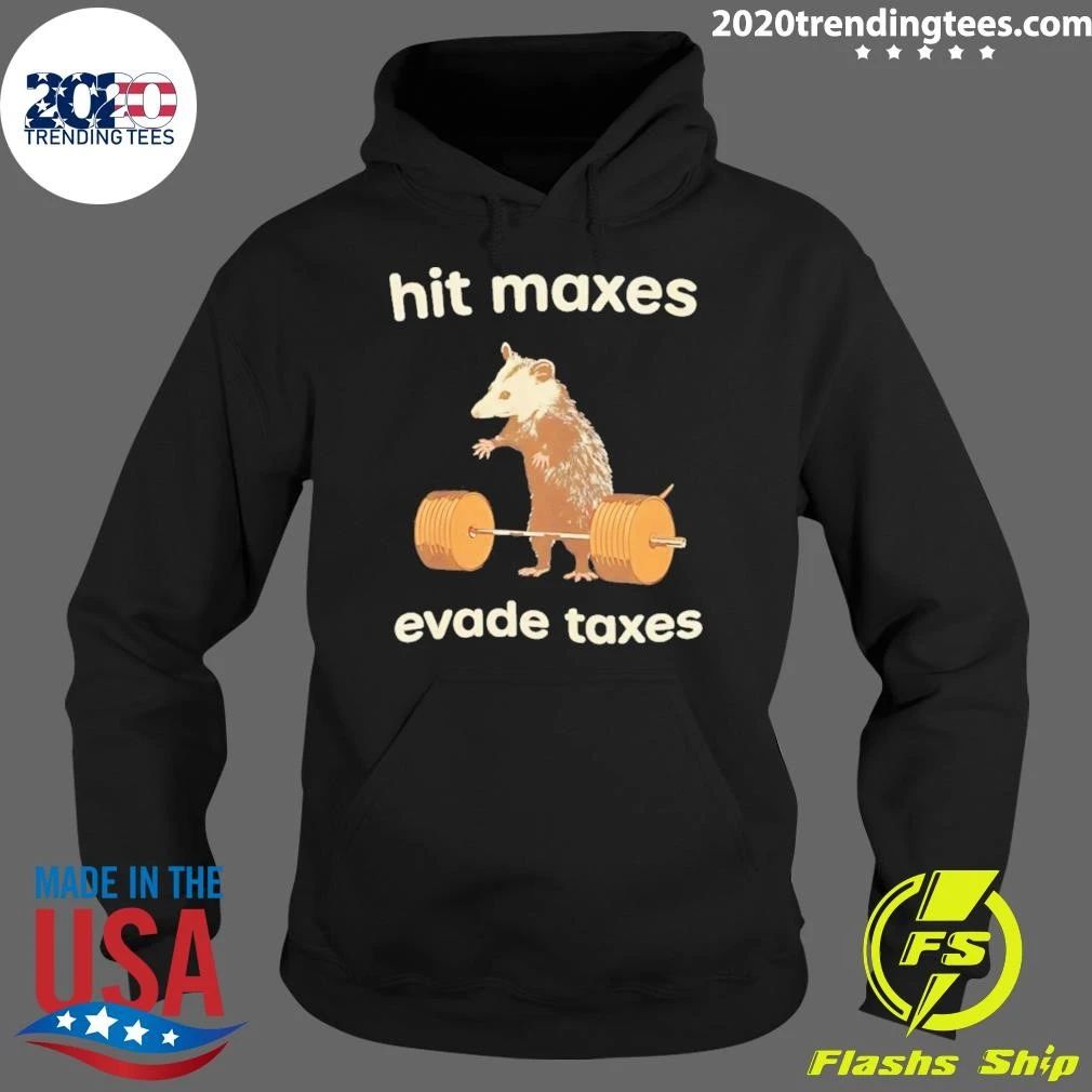 Opossum Hit Maxes Evade Taxes Shirt